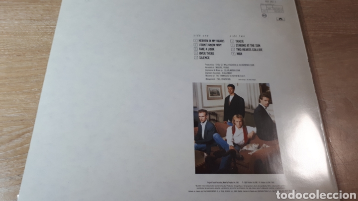 Discos de vinilo: LEVEL 42 STARING AT THE SUN - Foto 2