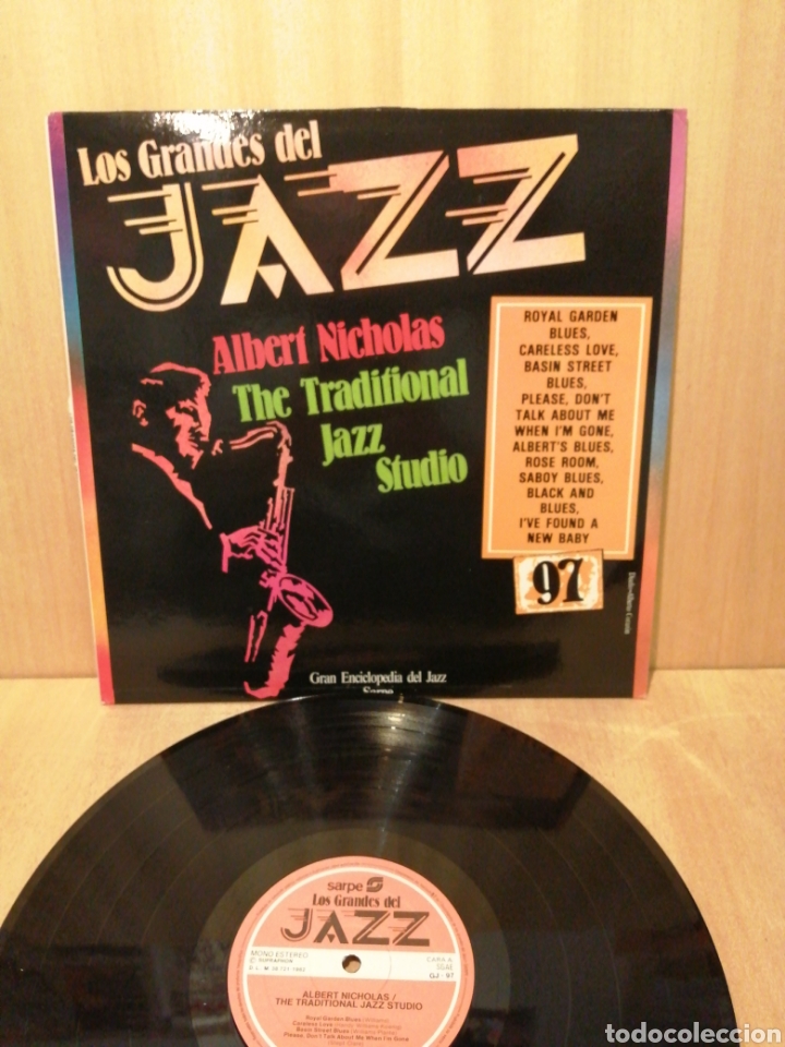 Discos de vinilo: Albert Nicholas. The Traditional Jazz Studio. N 97. - Foto 1
