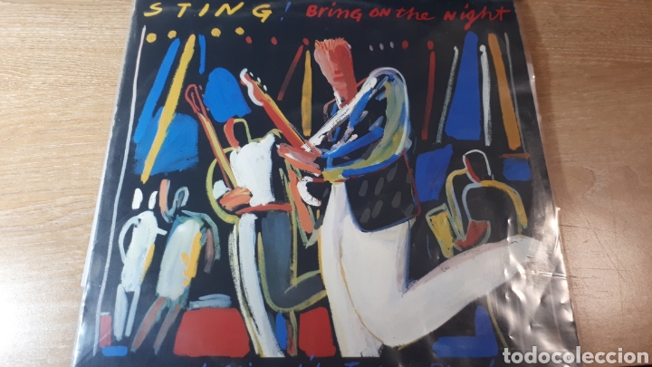 Discos de vinilo: STING BRING ON THE NIGHT DOBLE LP - Foto 1
