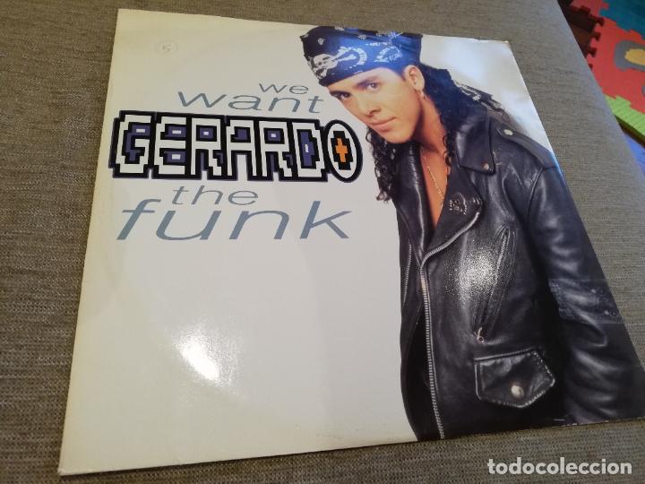 Discos de vinilo: G&eacute;rardo-we want the funk. maxi - Foto 1