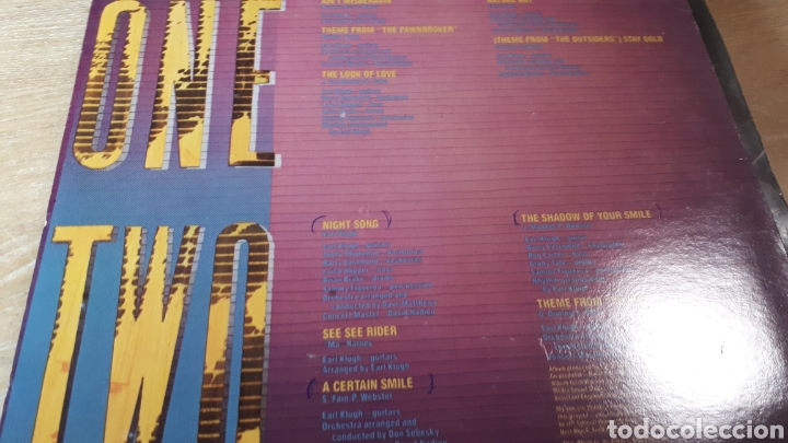Discos de vinilo: EARL KLUGH NIGHT SONGD - Foto 2