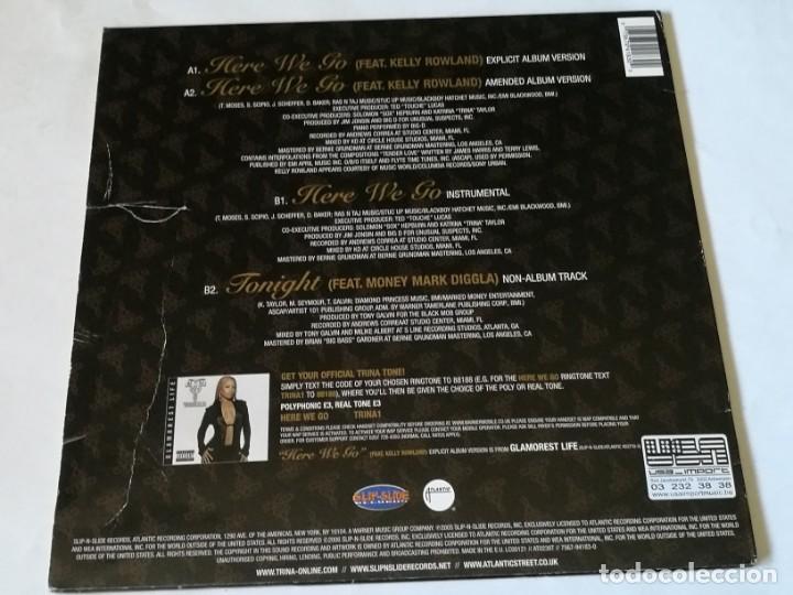 Discos de vinilo: Trina - Here We Go / Tonight - 2006 - Foto 2