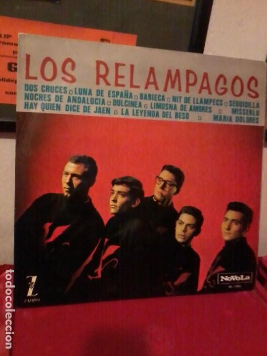 Discos de vinilo: Los Rel&aacute;mpagos 1965 Como nuevo - Foto 1