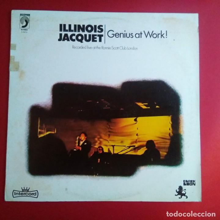 Discos de vinilo: ILLINOIS JACQUET - GENIUS AT WORK - Foto 1