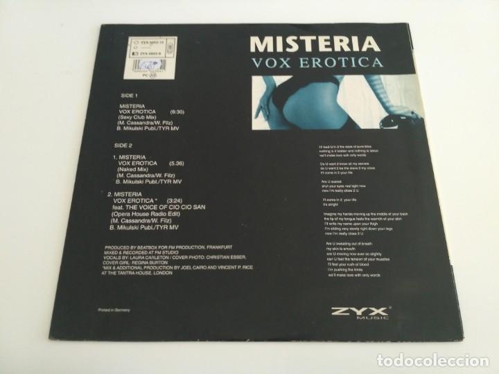 Discos de vinilo: Misteria - Vox Erotica - Foto 2