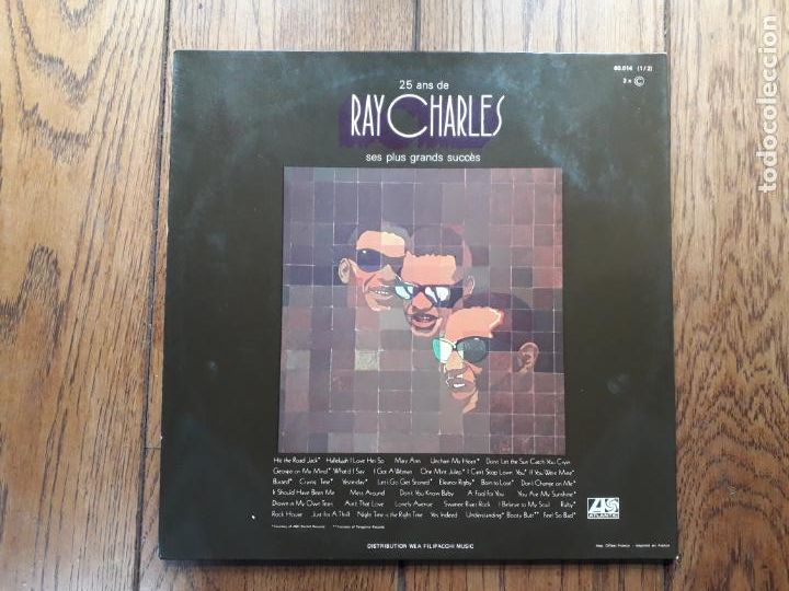 Discos de vinilo: Ray charles - 25 ans de ray charles - ses Plus grands succes - Foto 3