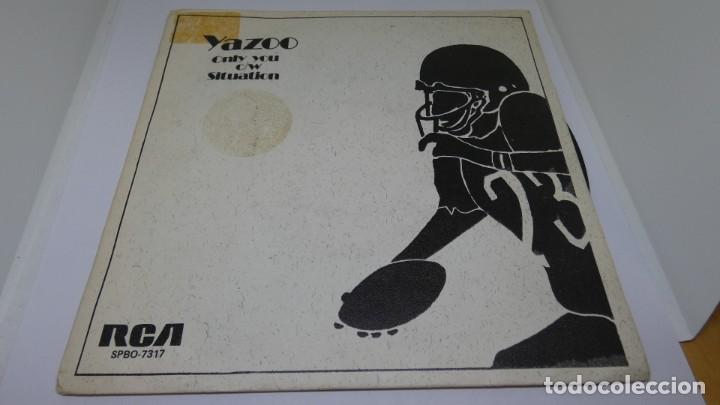 Discos de vinilo: DISCO SINGLE VINILO . YAZOO . ONLY YOU . SITUATION . - Foto 1