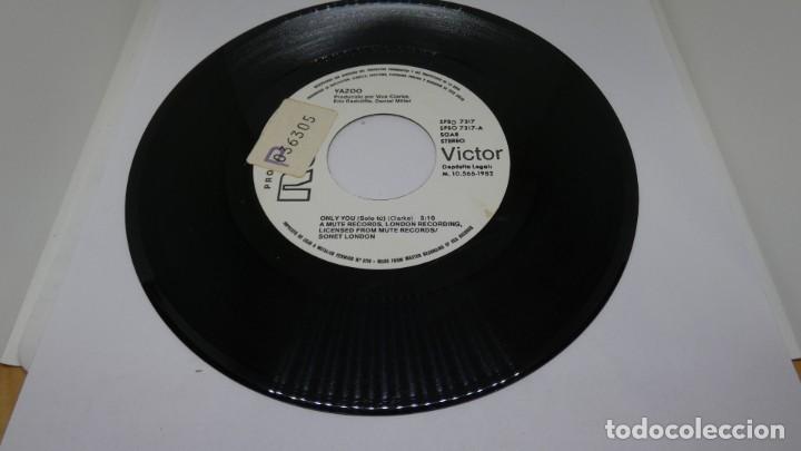 Discos de vinilo: DISCO SINGLE VINILO . YAZOO . ONLY YOU . SITUATION . - Foto 4