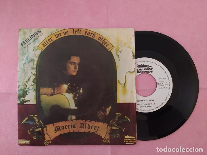 Disques de vinyle: 7&rdquo; MORRIS ALBERT &ndash; Feelings / Sweet Loving Man - Charger Records N-S-71-1 - PORTUGAL press EX-/EX