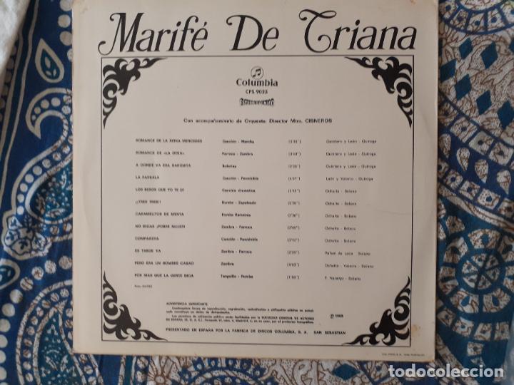 Discos de vinilo: marife de triana lp - Foto 2