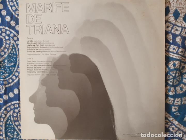 Discos de vinilo: marife de triana lp - Foto 2