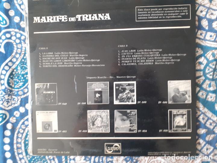 Discos de vinilo: marife de triana lp - Foto 2