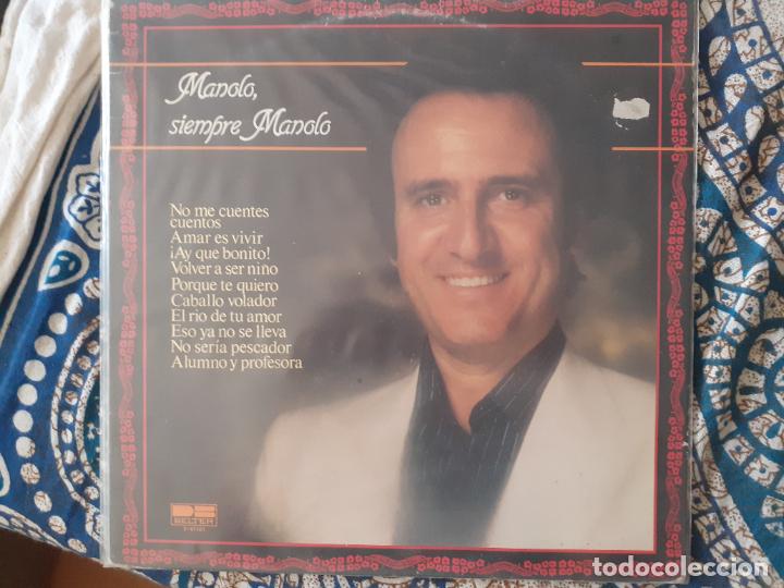 Discos de vinilo: manolo escobar siempre manolo - Foto 1