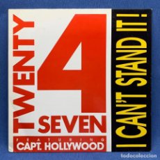 Discos de vinil: LP - VINILO TWENTY 4 SEVEN FEATURING CAPT. HOLLYWOOD - I CAN'T STAND IT! - GERMANY - AÑO 1990. Lote 239545735