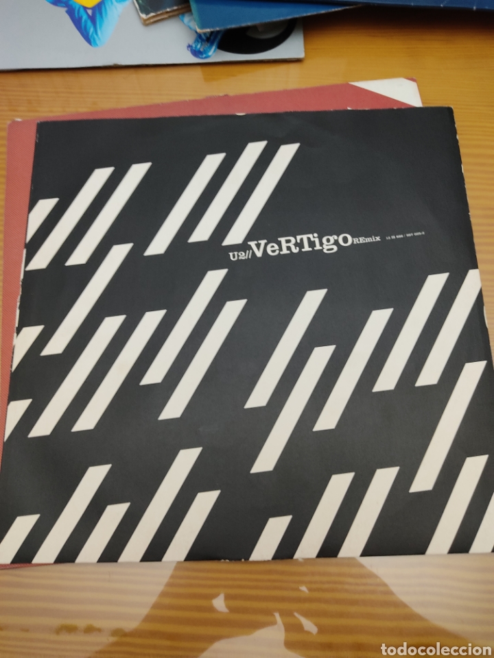 Discos de vinilo: Disco vinilo maxi U2 ,VERTIGO REMIX - Foto 3