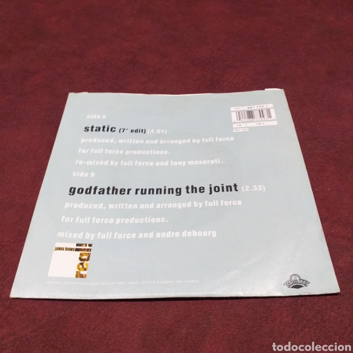 Discos de vinilo: JAMES BROWN - STATIC, EDICI&Oacute;N HOLANDESA, SINGLE 7&rdquo; - Foto 2