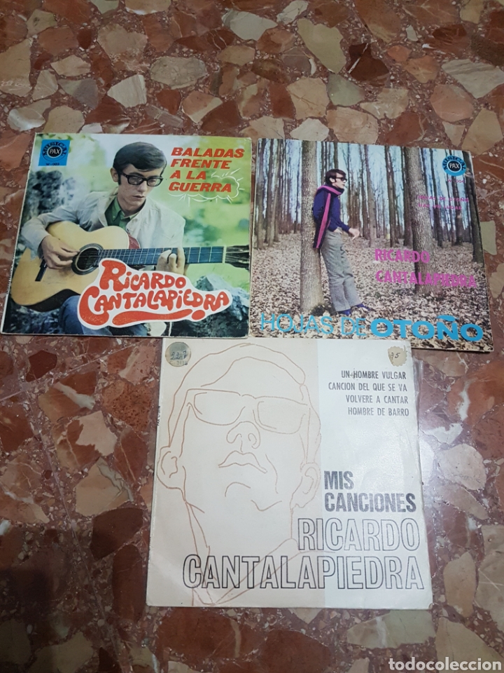 Discos de vinilo: LOTE 3 EP RICARDO CANTALAPIEDRA - Foto 1