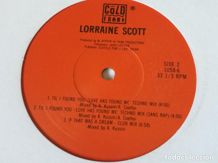 Discos de vinilo: Lorraine Scott - Til I Found You - 1991 - Foto 2