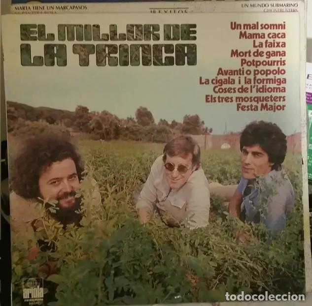 Discos de vinilo: EL MILLOR DE LA TRINCA - vinilo - Foto 1