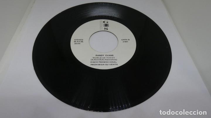Discos de vinilo: DISCO SINGLE VINILO RANDY EVANS . PRODUCED ARRANGED AND DIRECTER BY J.E. - Foto 4