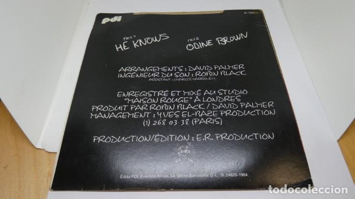 Discos de vinilo: DISCO SINGLE VINILO . HE KNOWS ODIE BROWN . SCREEN - Foto 2