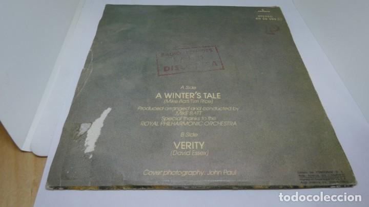 Discos de vinilo: DISCO SINGLE VINILO DAVID ESSEX . A WINTERS TALE - Foto 2