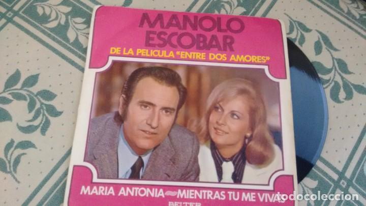 Discos de vinilo: SINGLE ( VINILO) DE MANOLO ESCOBAR A&Ntilde;OS 70 - Foto 1