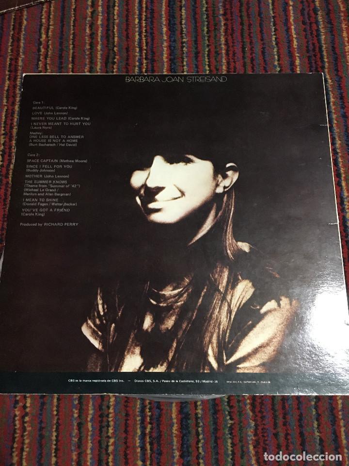 Discos de vinilo: LP BARBRA JOAN STREISAND - Foto 2