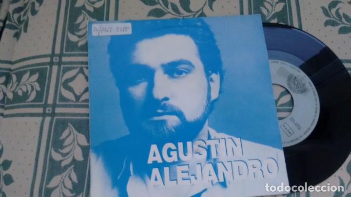 Discos de vinilo: SINGLE (VINILO) DE AGUSTIN ALEJANDRO A&Ntilde;OS 80 - Foto 1