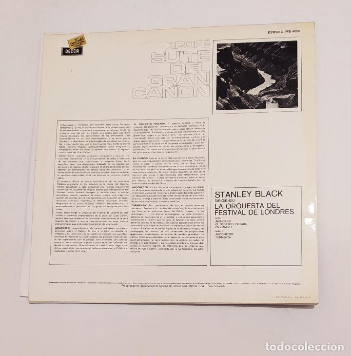 Discos de vinilo: GROFE. -LA SUIT DEL GRAN CA&Ntilde;ON - LP. TDKDA77 - Foto 2