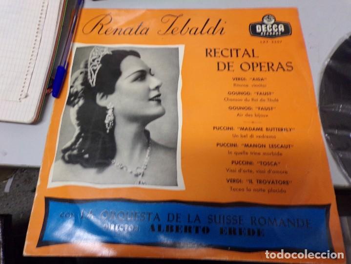 Discos de vinilo: ESTAMOS LIQUIDANDO. Renata Tebaldi - recital de operas - Foto 1
