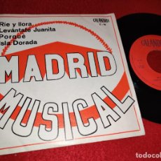 Discos de vinilo: CONJUNTO SEGALI RIE Y LLORA/LEVANTATE JUANITA/PORQUE +1 EP 1972 CALANDRIA ANTOLIANO MADRID MUSICAL