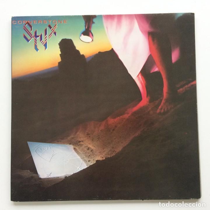 Discos de vinilo: Styx &ndash; Cornerstone Holanda 1979 A&M Records - Foto 1