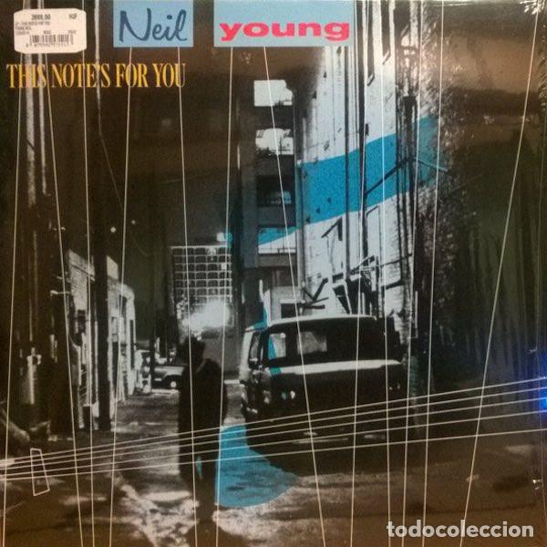 Discos de vinilo: NEIL YOUNG This Notes For You (LP) - Foto 1