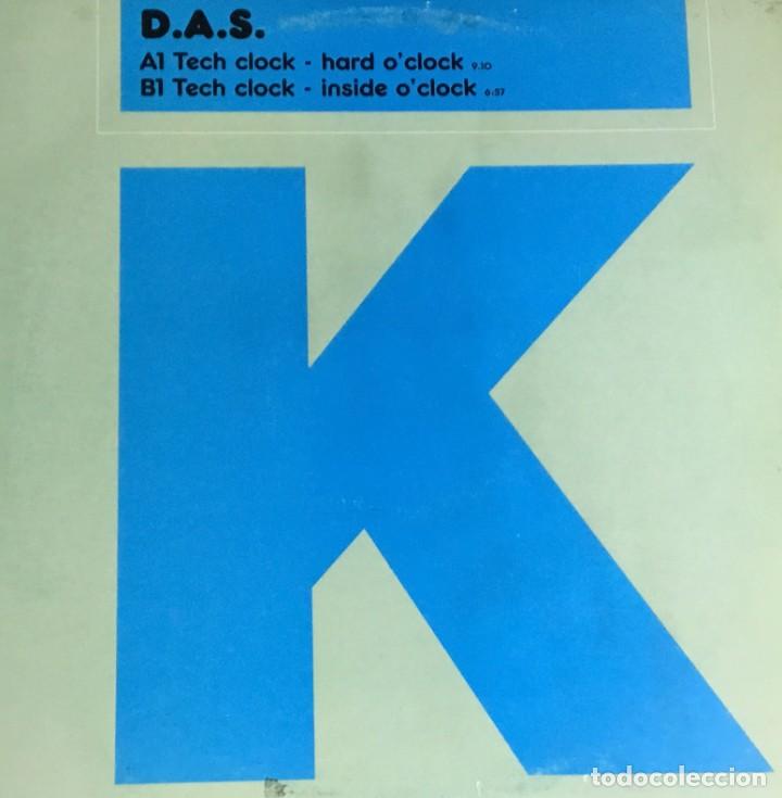 Discos de vinilo: D.A.S - AL TECH CLOCK - Foto 1