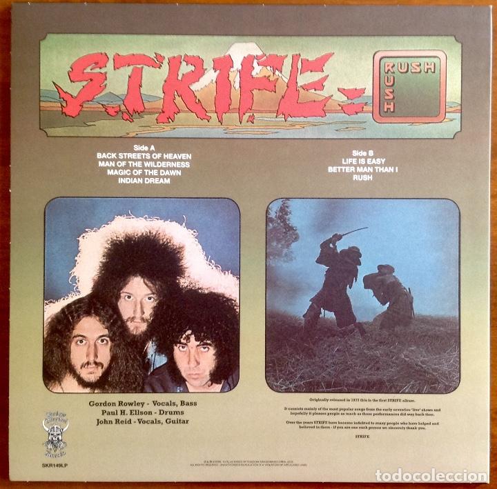 Discos de vinilo: STRIFE - RUSH, DISCO COLOR NARANJA - Foto 2