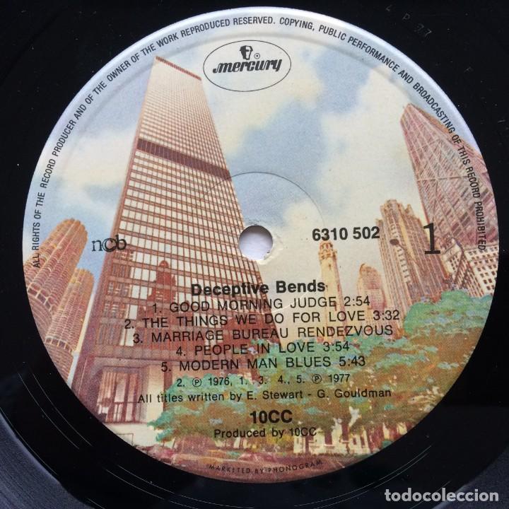 Discos de vinilo: 10cc &ndash; Deceptive Bends Scandinavia 1977 Mercury - Foto 4