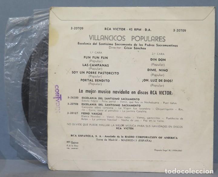 Discos de vinilo: EP. VILLANCICOS POPULARES - Foto 2