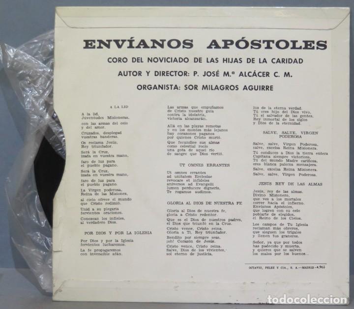 Discos de vinilo: EP. ENVIANOS APOSTOLES - Foto 2