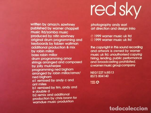 Discos de vinilo: AMAR . RES SKY . EDICI&Oacute;N INGLESA DE 1999 - Foto 3