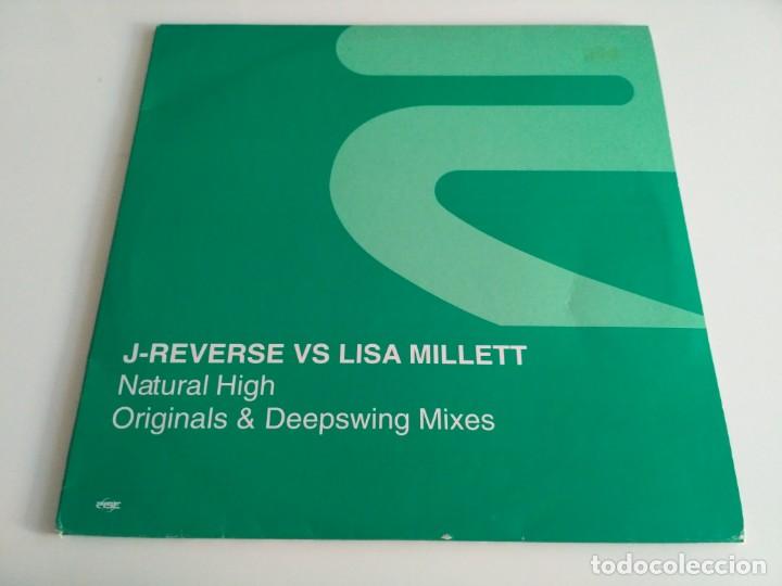 Discos de vinilo: J-Reverse Vs. Lisa Millett - Natural High (2x12&rdquo;) - Foto 1