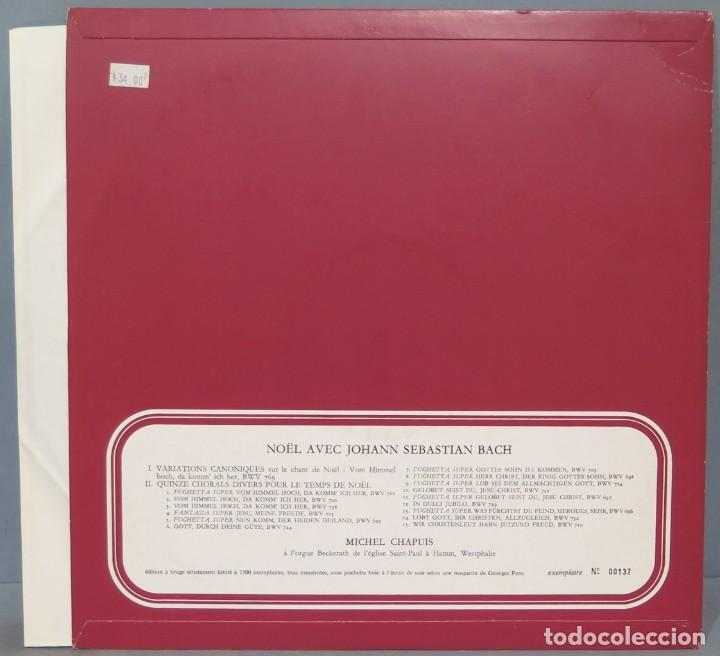 Discos de vinilo: LP. NOEL AVEC BACH - Foto 2