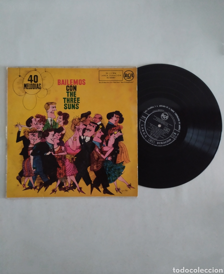 Discos de vinilo: LP vinilo The Three Suns - Foto 3