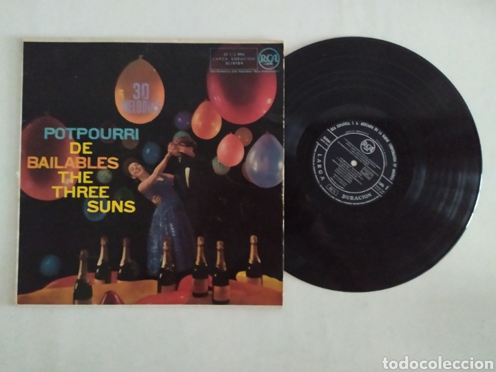Discos de vinilo: LP vinilo The Three Suns - Foto 3