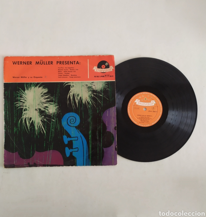 Discos de vinilo: LP vinilo Werner M&uuml;ller - Foto 3