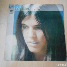Discos de vinilo: CECILIA, SG, ANDAR + 1, AÑO 1974. Lote 220594350