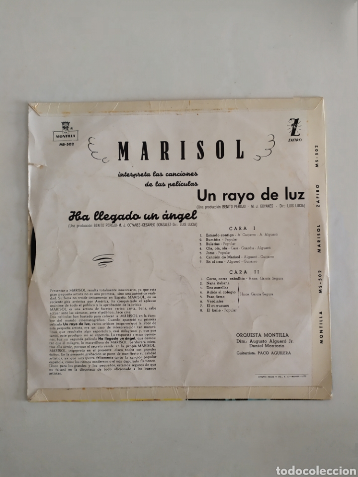 Discos de vinilo: LP vinilo Marisol - Foto 2
