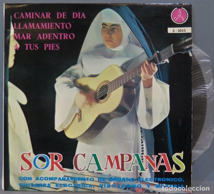 Discos de vinilo: EP. SOR CAMPANAS. CAMINAR DE DIA +3 - Foto 1