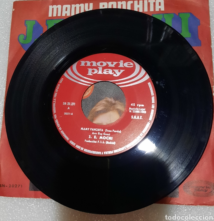 Discos de vinilo: J. E. Mochi - mamy panchita - Foto 2