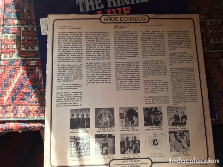 Discos de vinilo: The Kinks. Live at Kelvin Hall - Foto 5